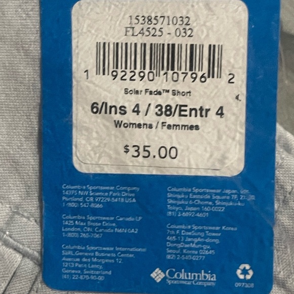 Super Cute NWT Columbia shorts! - Picture 10 of 10